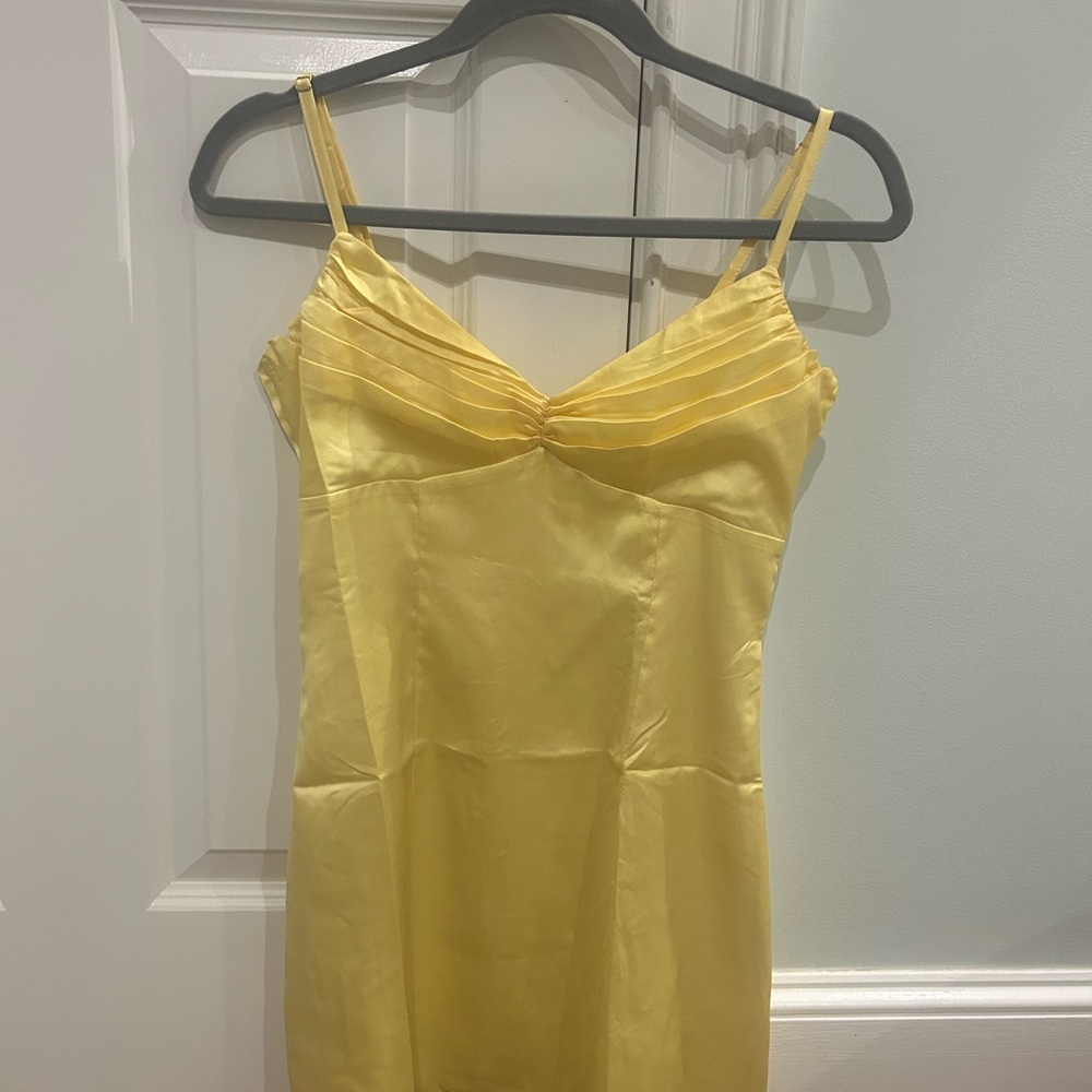 Beginning Boutique Satin Dress